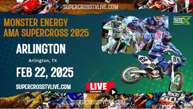 2025 Arlington Supercross Round #7 Live Stream | Full Replay