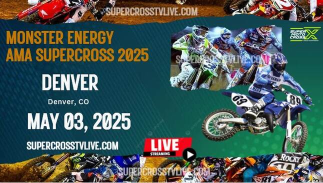 2025 Denver Supercross Round #16 Live Stream | Full Replay