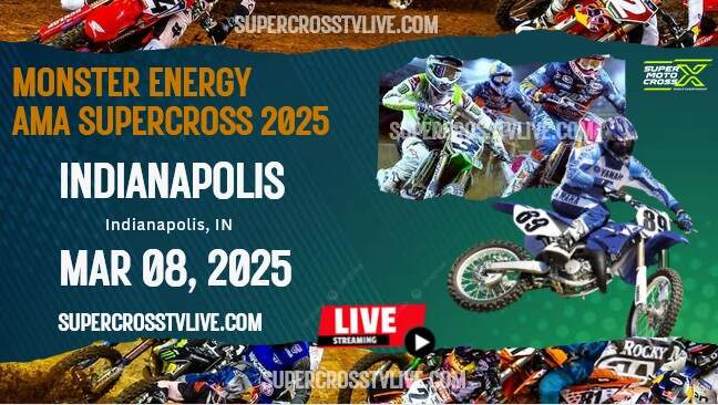 2025 Indianapolis Supercross Round #9 Live Stream | Full Replay