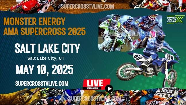 2025 Salt Lake City Supercross Championship Final Round #17 Live Stream | Full Replay