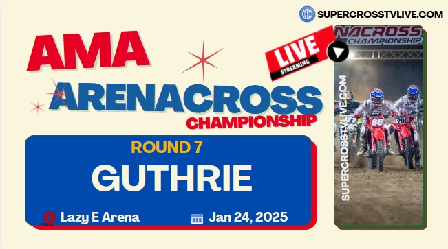 Rd 7: Guthrie AMA Arenacross Championship Live Stream 2025 slider