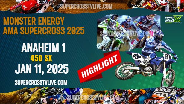 Supercross Anaheim 1 450SX Highlights 2025