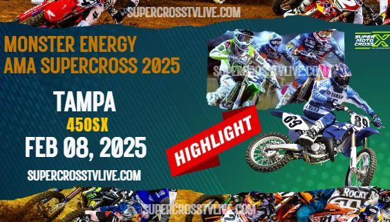 Supercross Tampa 450SX Highlights 2025