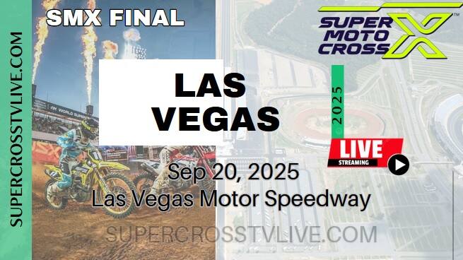 Las Vegas SMX World Championship Live Stream Race Replay